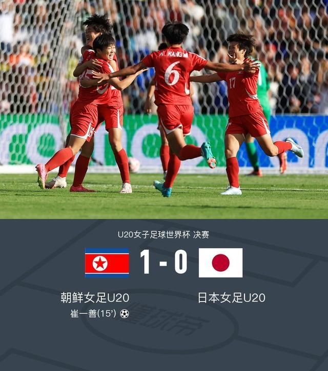 朝鲜女足击败日本 U20世界杯夺冠