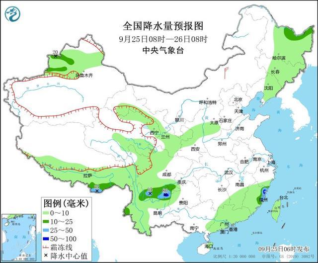 全能型强冷空气来袭，暴雨大雪一起来！国庆出游需添衣