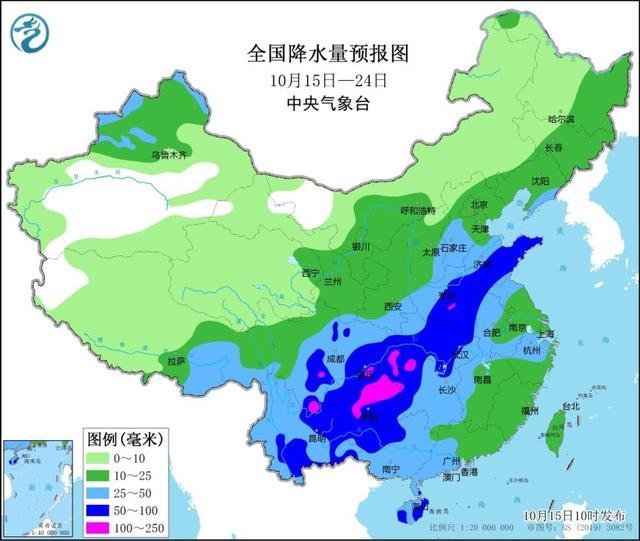 中东部将现大范围降水 东北暴跌12℃以上