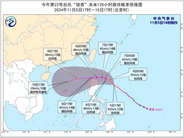 台风银杏或达16级！23号台风桃芝或成超强台风 冷空气接踵而至