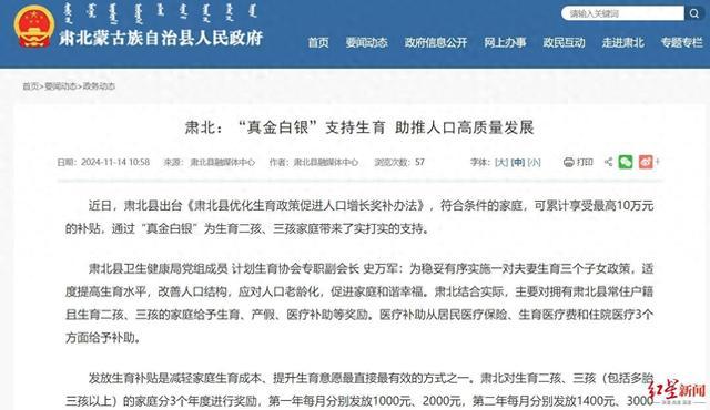 月均新生儿不足5个，西北这个县急了