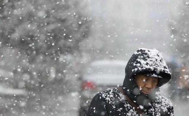 长春迎来今冬首场大雪 初雪绘就冬日画卷