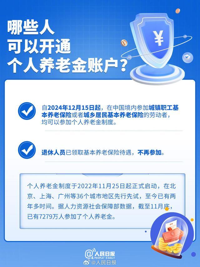 个人养老金开户领取全流程指南 新政详解