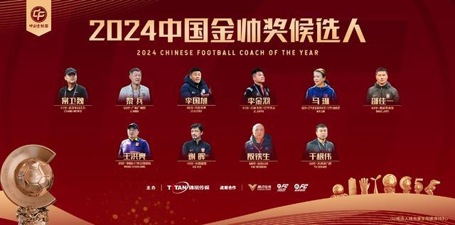 2024中国金球奖候选名单揭晓：新增金手套奖