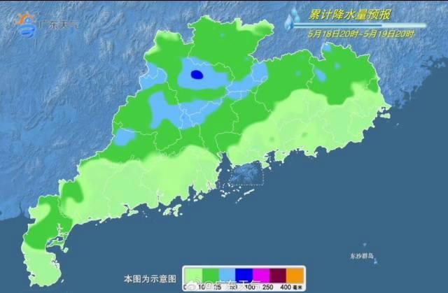 廣東雷雨開啟霸屏模式 南方多地暴雨連連