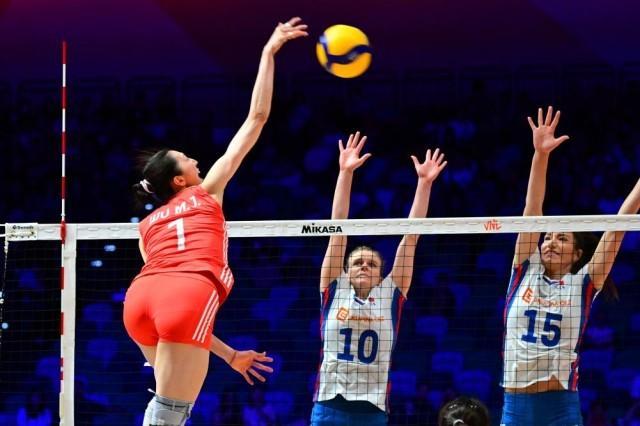 世界女排聯(lián)賽：中國女排3-1捷克 首戰(zhàn)告捷