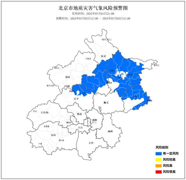 暴雨午后將至!北京3預(yù)警齊發(fā),防汛應(yīng)急響應(yīng)已啟動 多區(qū)面臨地質(zhì)災(zāi)害風(fēng)險