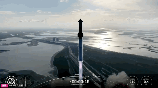 马斯克星舰试飞成功1小时跨半个地球 二代星舰首胜