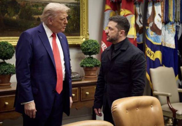 特朗普要求泽连斯基割地给普京 领土交换方案引发争议