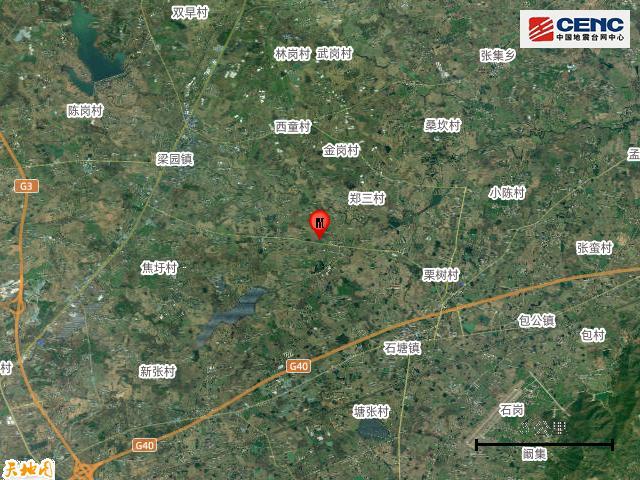 合肥地震 3.3级地震发生