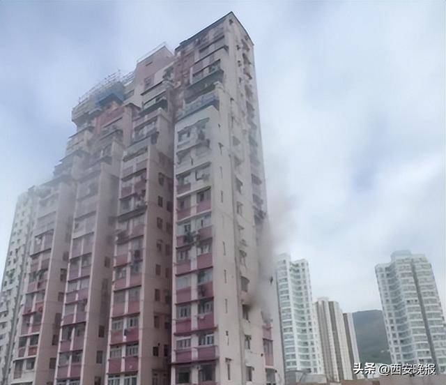 香港另外两个地区也发生火灾。两起事件相隔不