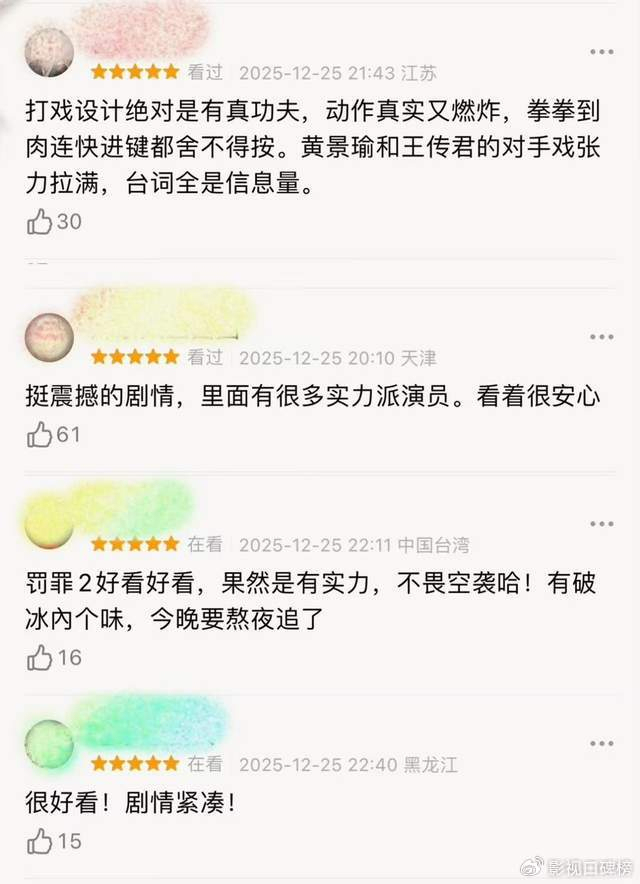 《罚罪2》有何看点 硬核剧情燃爆全网