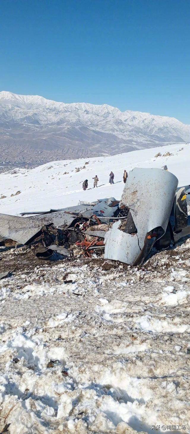 一架美制MQ-9无人机在阿富汗坠毁 美军新年第一摔