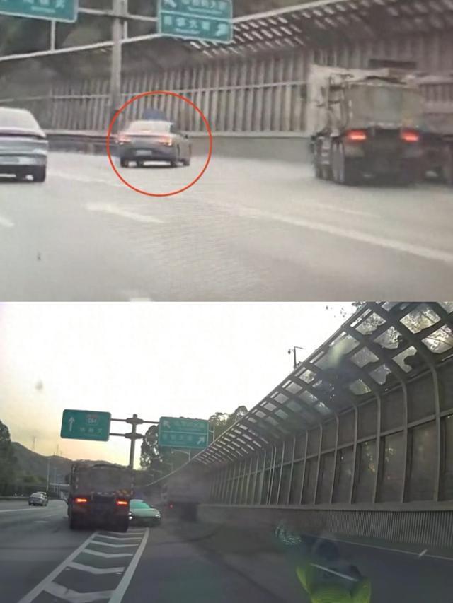 小车强行变道致三车相撞