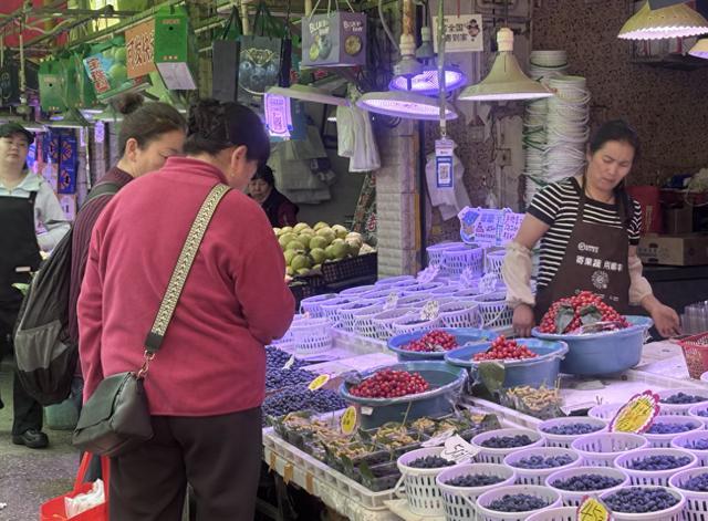 80元一公斤的樱桃上市