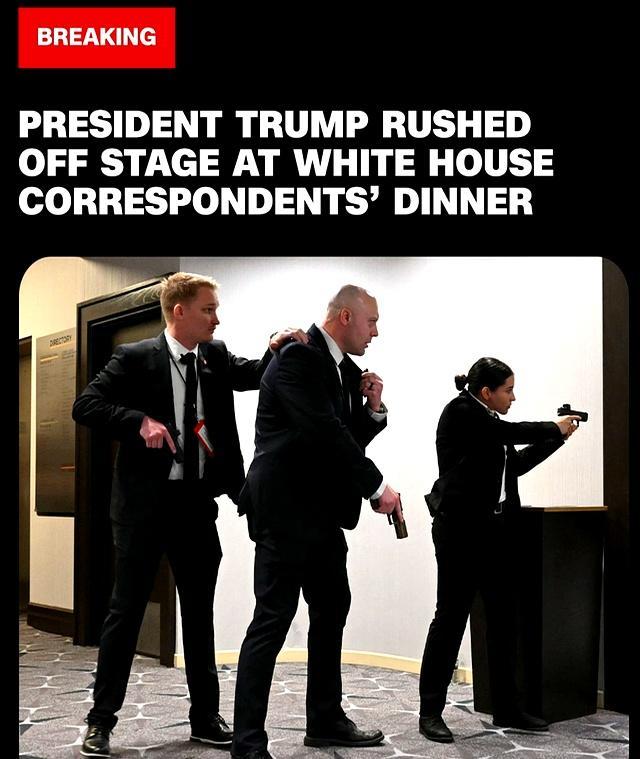 特朗普曾在记协晚宴被奥巴马羞辱 枪声再添尴尬