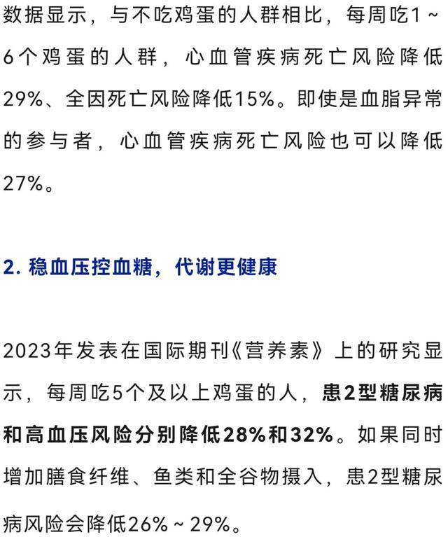 每天吃鸡蛋不能超过1个吗 6个身体差距很明显