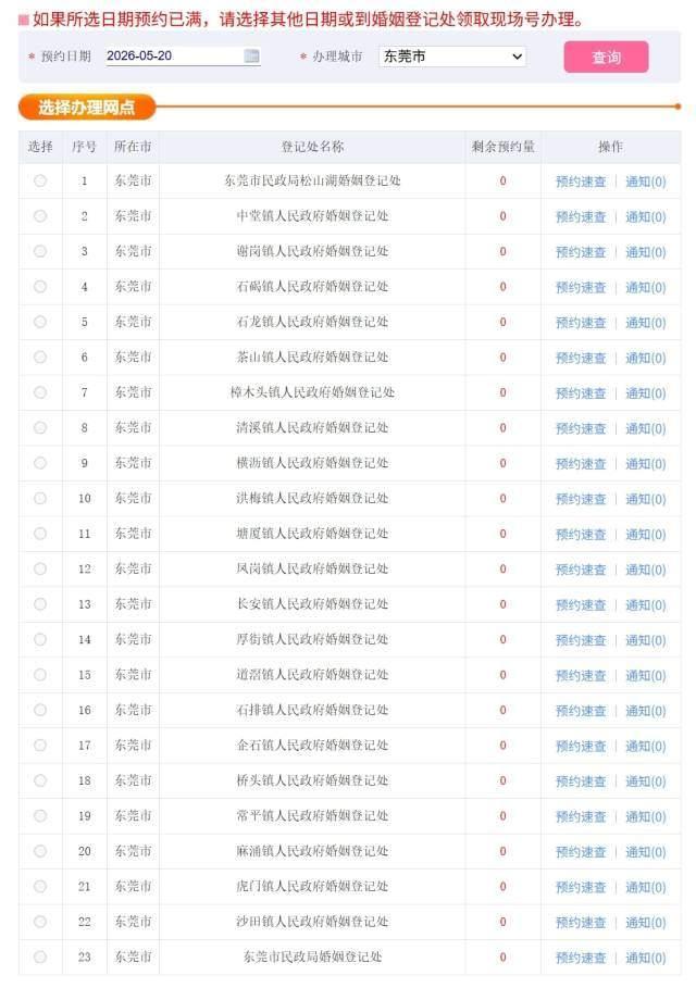多地“520”当天登记结婚名额已约满 新人抢号热潮