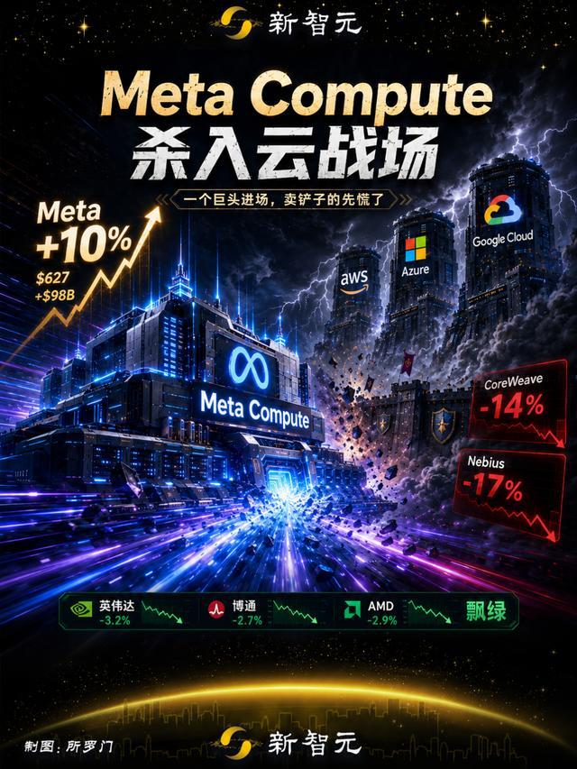 Meta改行“算力包租公” 云计算格局大震动