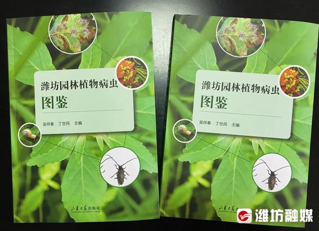 潍坊首部园林植物病虫害防控书籍——《潍坊园林植物病虫图鉴》正式出版