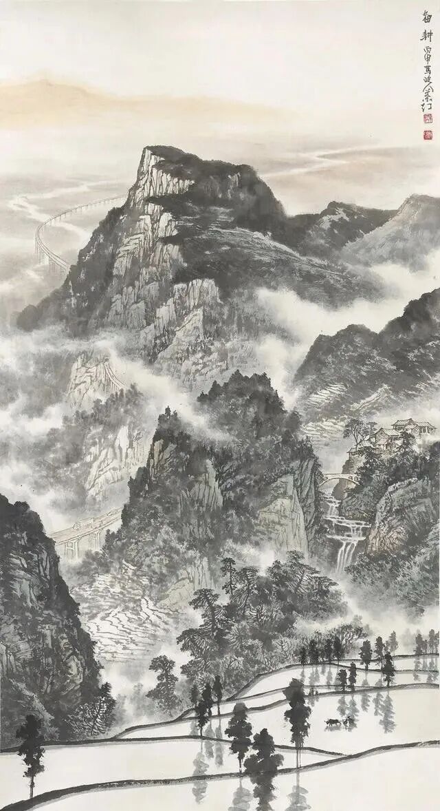 姚叶红·山水画 | 让巴山蜀水的雄奇与灵秀，在纸间生长出兼具骨力与气韵的生命气象