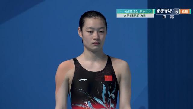 包揽金银陈艺文昌雅妮获得杭州亚运会跳水女子3米板冠亚军