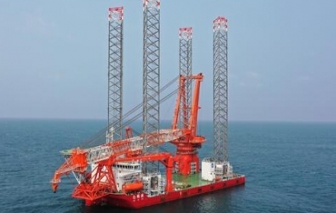 全球首艘！2000吨级海上风电安装平台交付投运
