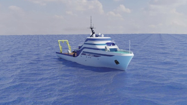 同济大学海洋科考教学保障船今天开建