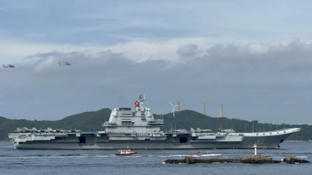 現(xiàn)場(chǎng)視頻！山東艦航母編隊(duì)抵達(dá)香港
