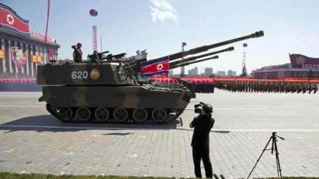 朝鲜M2018152毫米自行火炮