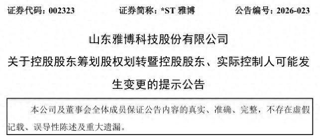 老业务缩水、新业务利薄，*ST雅博再陷退市危机，枣庄市财政局“接盘”能否破局？