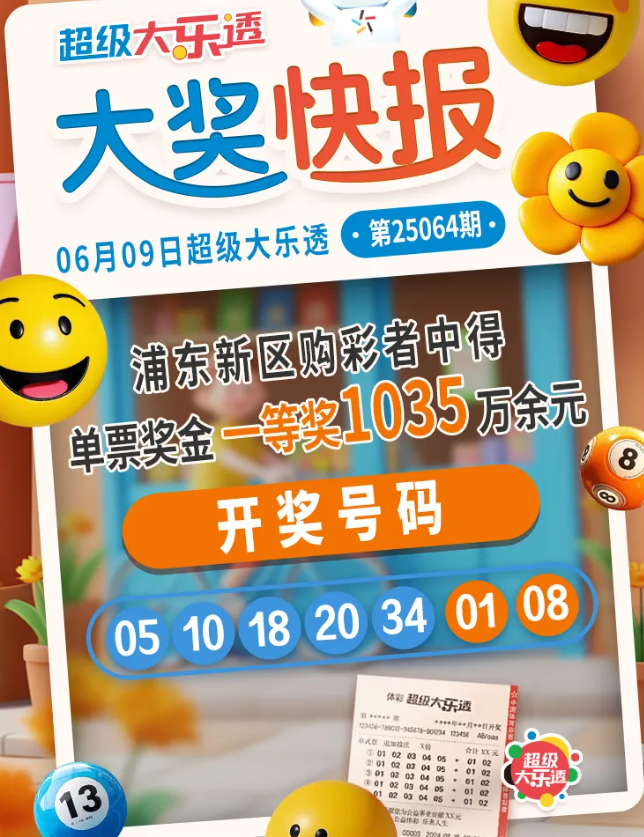 上海一彩民喜中1035萬元 兄弟建議助圓夢大獎