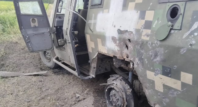 俄军称摧毁多辆美制战车 打死70余名乌武装人员