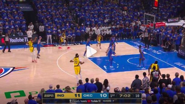NBA新王登基 哈利伯顿三分三连击