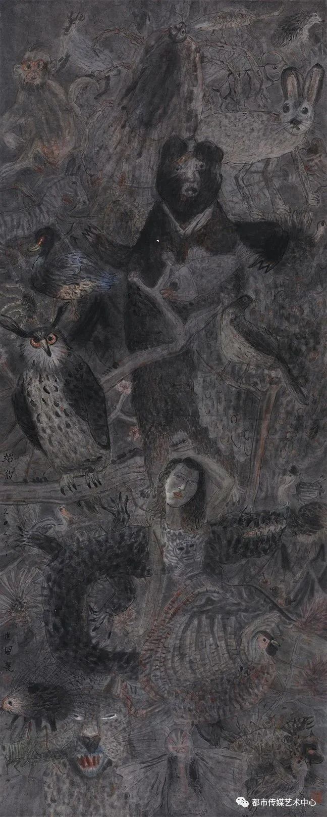 著名画家蒋世国应邀参展“合 · 集——2023当代水墨艺术展”