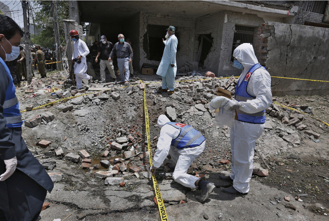 巴基斯坦拉合尔爆炸已致3死21伤反恐部门接手调查