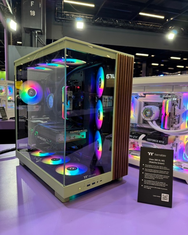 曜越发布系列木纹 Wood Series (WS) 机箱，将温润自然导入 PC DIY