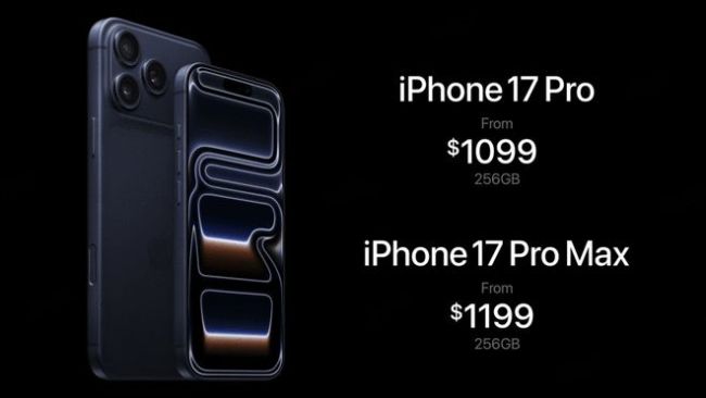 一文看懂iPhone 17系列新品发布会:全系高刷 告别128GB存储 最低5999元起售