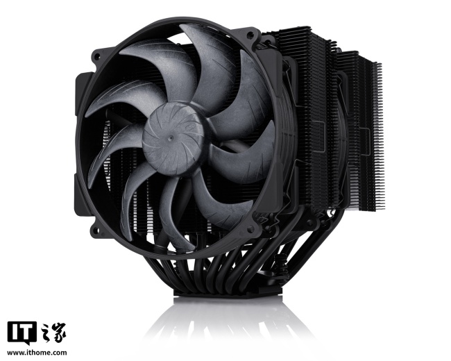 猫头鹰推出 Chromax.black 黑化版 NH-D15 G2/NF-A14x25 G2 风冷散热器 / 风扇