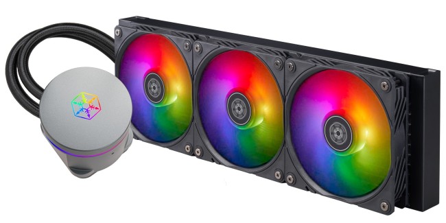 银昕推出新一代可堆叠扩展冷头风扇水冷 IceMyst 360 PRO，最大流量翻倍