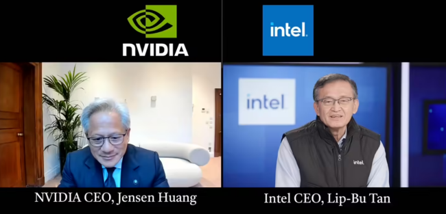 NVIDIA 与英特尔世纪联手,Game Changer 消费级 PC 市场