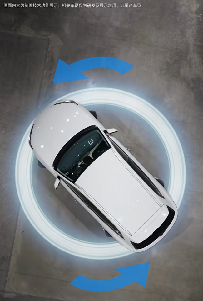 吉利汽车全栈自研新形态行驶单元曝光：支持四轮 90° 独立转向、全向行驶能力