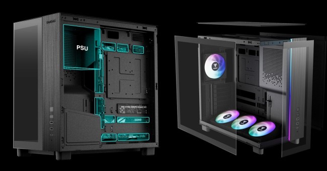 Gamdias 推出 ATLAS M4 中塔机箱：隐藏式电源设计，支持背插主板