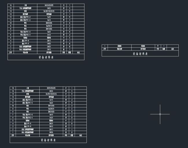 浩辰CAD如何快速完成物料表制作