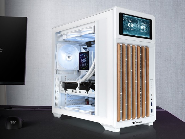 曜越推出 TR300 系列 ATX 中塔机箱:可选实木格栅前板款,支持扩展 6