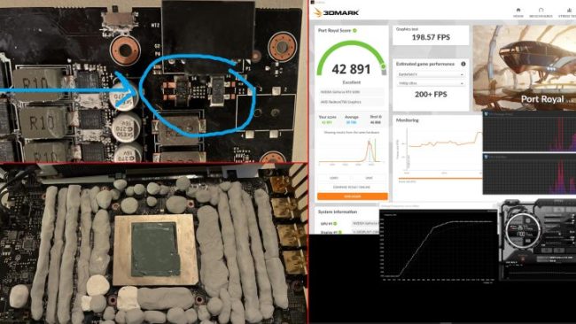 无水冷改造 RTX 5090 显卡：解锁 1200W TDP，3DMark Speedway 跑分跻身第九