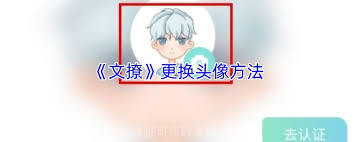 文撩app如何更换头像