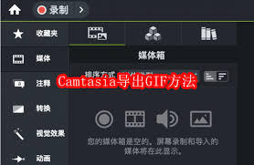 Camtasia如何导出GIF