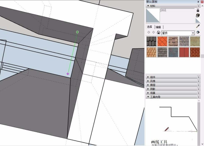 SketchUp草图大师怎么设计外墙内保温
