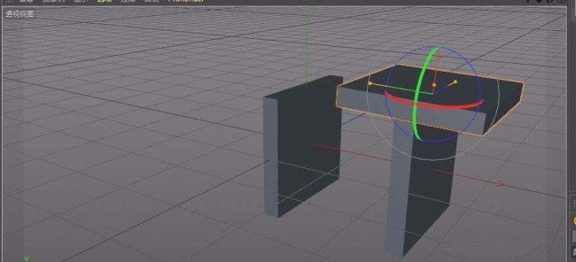 c4d怎么建模立体的小石凳模型